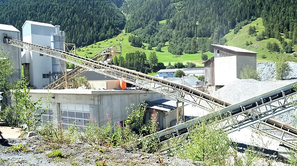 Sosa Gera SA Zernez - Kieswerk im Engadin | Schweiz